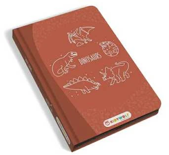 KIDYWOLF piešimo planšetė Dinosaurs, KIDYDRAW-MINI-DIN