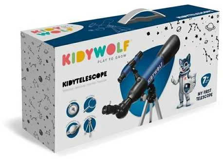 KIDYWOLF - Vaikiškas teleskopas, mėlynas