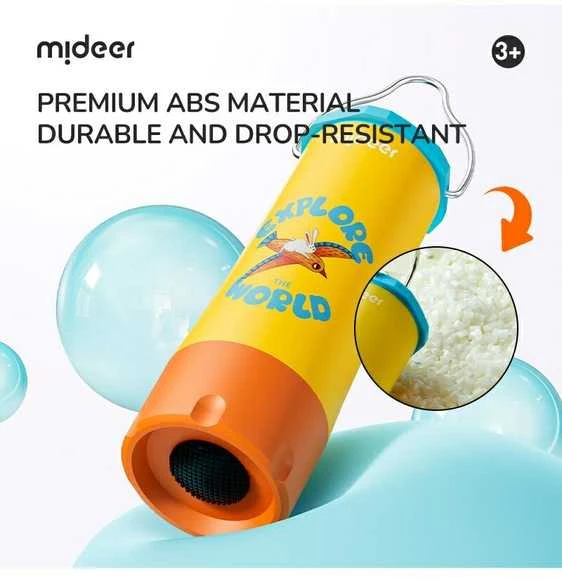 Mideer - 2in1 nuotykių žibintas ir žibintuvėlis – geltonas