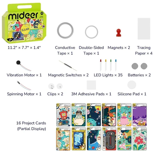 Mideer - E-labaratorija - STEAM rinkinys