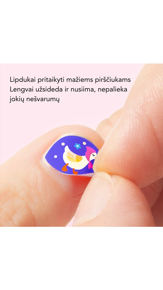 Mideer - Madingi nagų lipdukai - Prinesės tematika