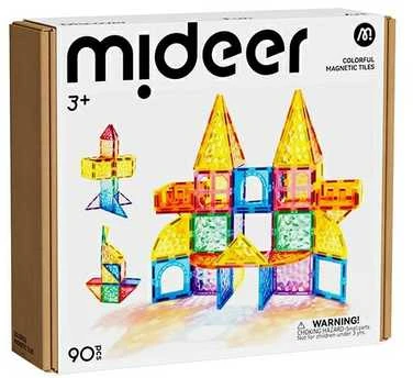 Mideer - Magnetinis konstruktorius - Prizmė - 90 dalių