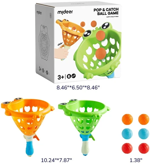 Mideer - „Pop and Catch“ kamuoliuko gaudymo žaidimas