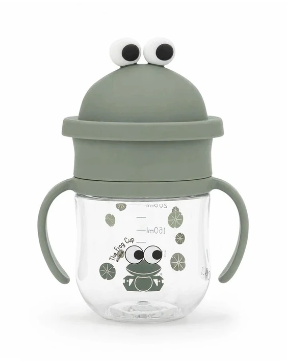 NOUI NOUI 360° puodelis-gertuvė, 250ml - The Frog Cup mint