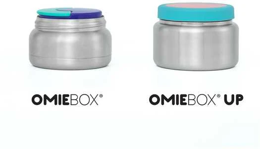 OmieBox UP Pietų dėžutė su termosu, Cherry pink