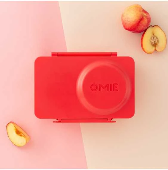 OmieBox UP Pietų dėžutė su termosu, Cherry pink