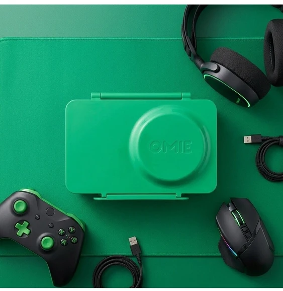 OmieBox UP Pietų dėžutė su termosu, Jade žalias