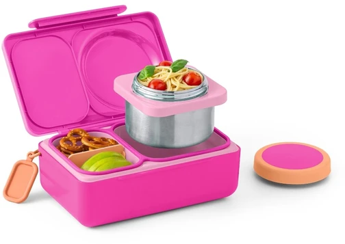 OmieBox UP Pietų dėžutė su termosu, Pop pink