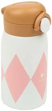 Luxkids Aps Vaikiška termo gertuvė FABELAB Harlekin Rose 320 ml