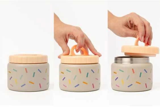 The Cotton Cloud - Maisto termosas - Confetti, 350ml