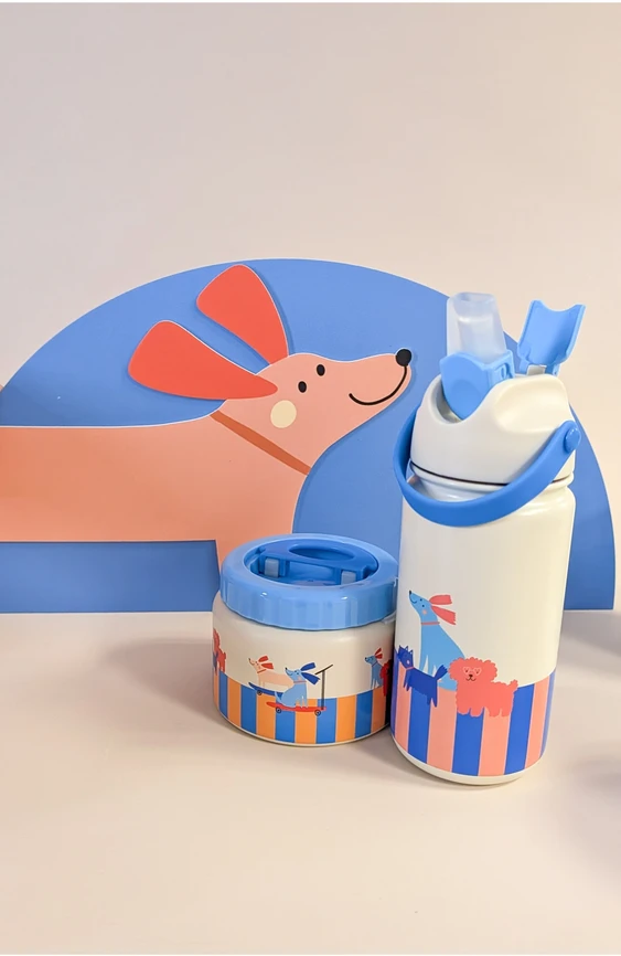 The Cotton Cloud - nerūdijančio plieno gertuvė - Woof Gang, 420ml