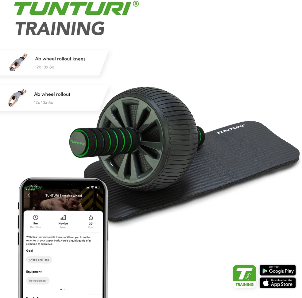 Gimnastikos ratukas TUNTURI PRO Deluxe
