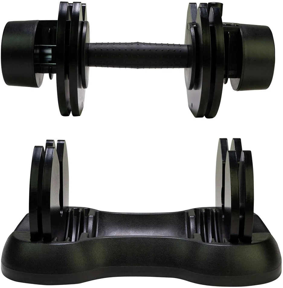 Reguliuojamo svorio svarmenų rinkinys Tunturi Selector, 12,5kg
