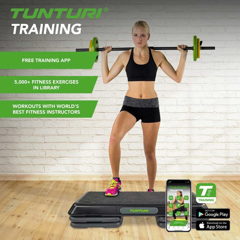 Aerobikos stepas Tunturi power step