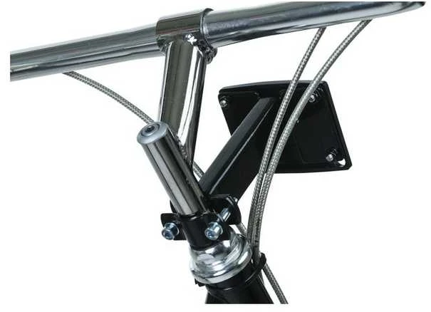 Basil Permanent System II stiebo laikiklis EC krepšeliams 22-25,4mm, fiksuota sistema (BAS-70146)
