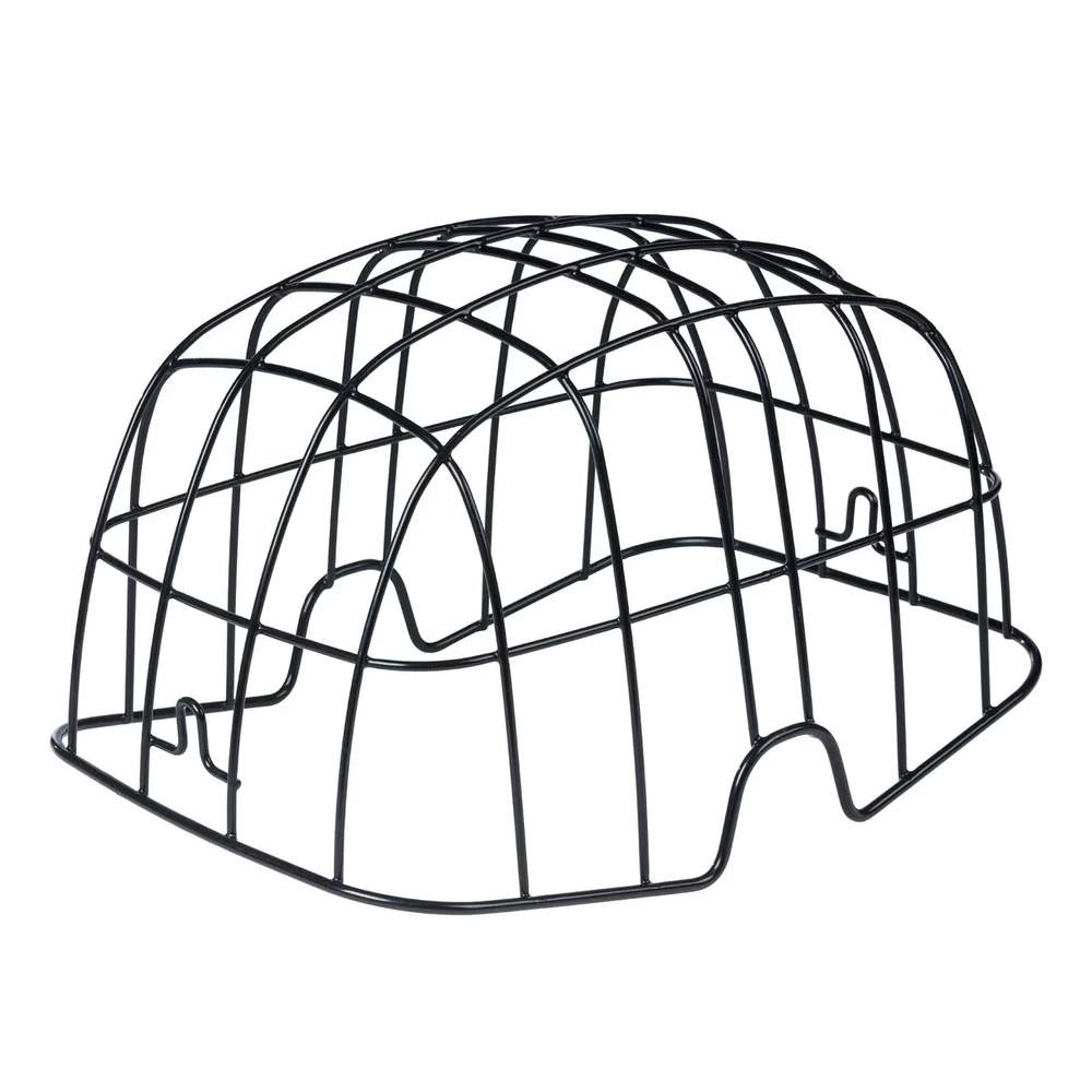 Bazilikas BASIL BUDDY SPACE FRAME naminių gyvūnėlių krepšelio dangtis, diržo tvirtinimas, juodas (NAUJAS)