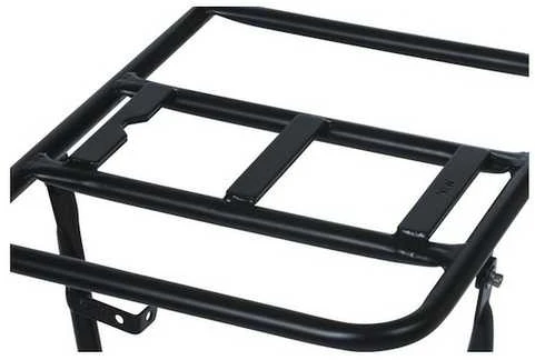 Basil FRONT CARRIER L 26 "-28" priekinis stovas, matinis juodas (BAS-50102)