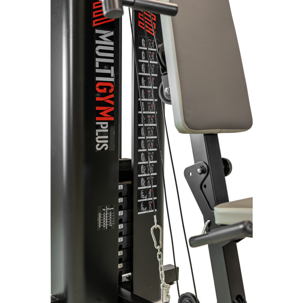 None BH FITNESS Multigym Plus Juodas