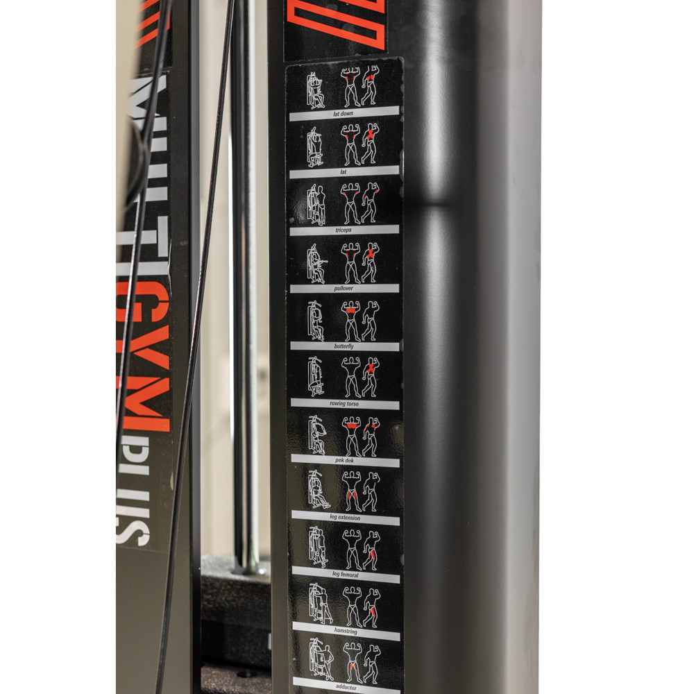 None BH FITNESS Multigym Plus Juodas