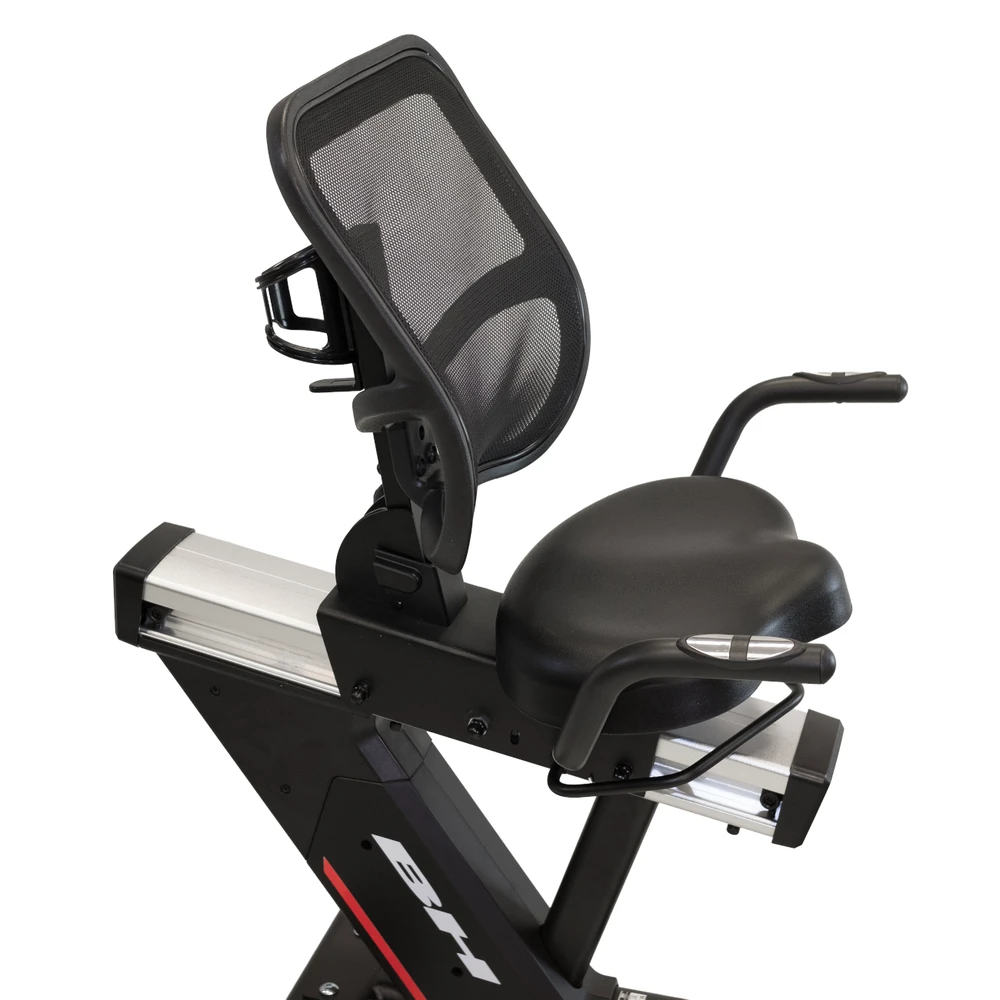BH Fitness XTR Multimedia 16 exercise bike with backrest