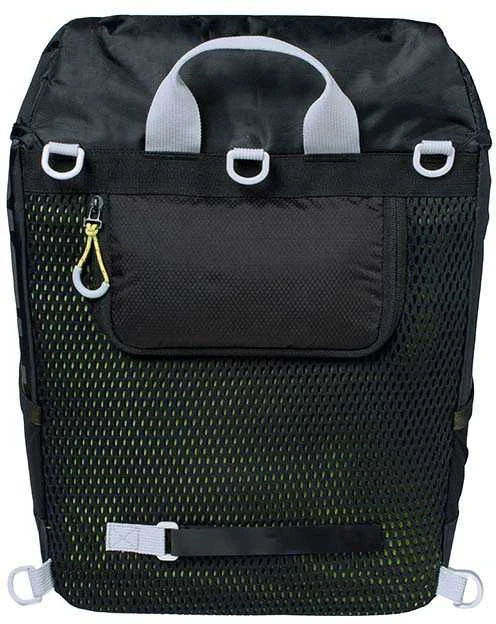 Basil Single Travel Pouch / BASIL MILES DAYPACK 14L kuprinė, tvirtinimas kabliu, vandeniui atsparus poliesteris, juodas (NAUJAS) - (BAS-17750)