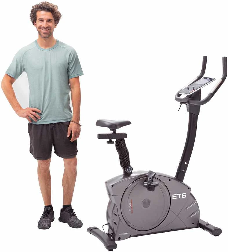 Exercise Bike CHRISTOPEIT ET 6, juodas