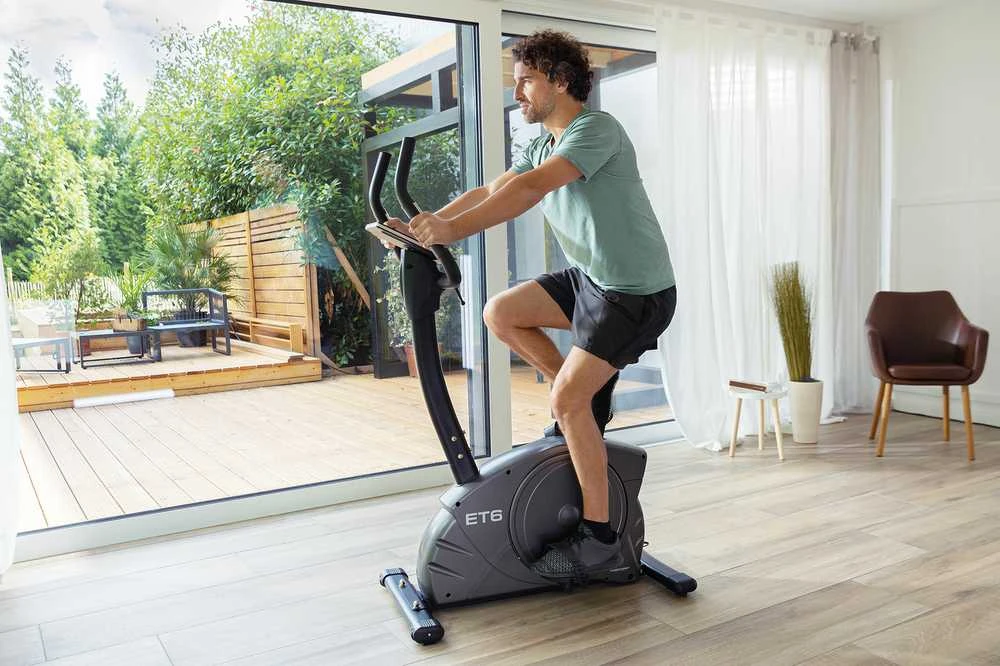 Exercise Bike CHRISTOPEIT ET 6, juodas