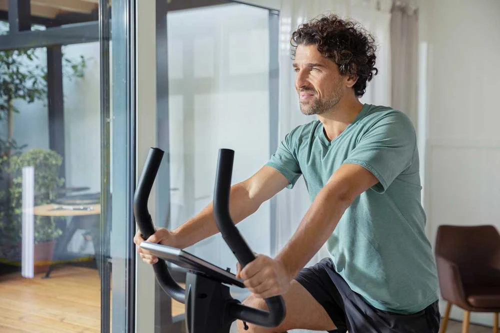 Exercise Bike CHRISTOPEIT ET 6, juodas