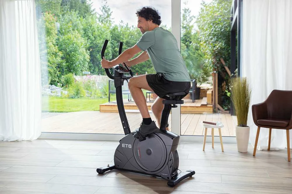 Exercise Bike CHRISTOPEIT ET 6, juodas