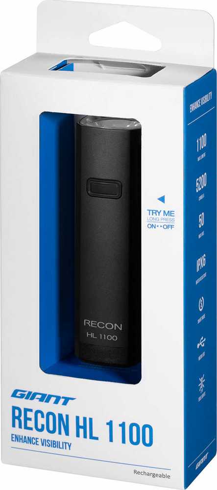 Dviračio priekinis žibintas Giant Recon HL 1100