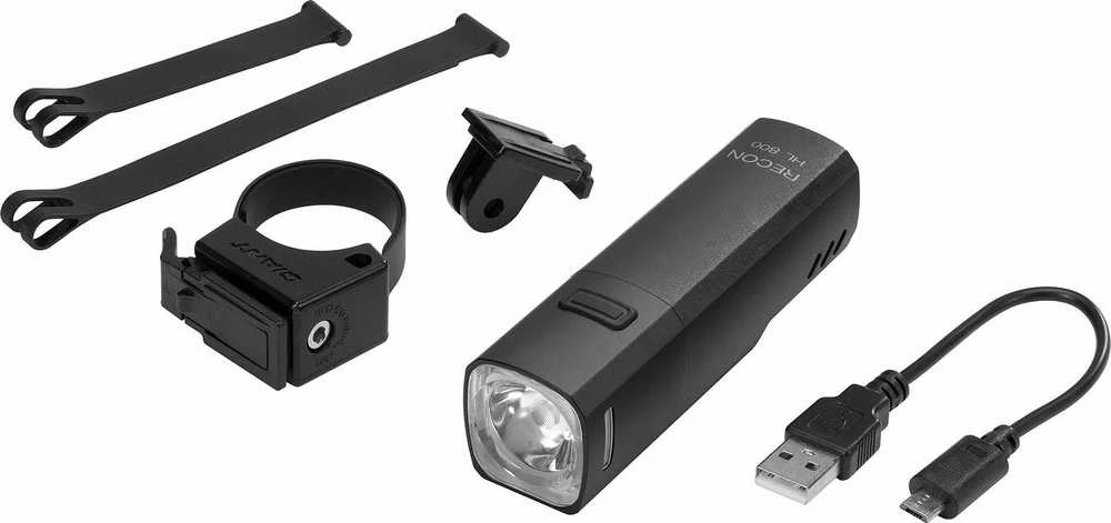 None Dviračio žibintų komplektas Giant Recon (HL 1100 + TL 200)