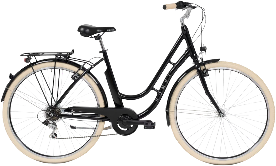 Bicycle ROMET Luiza Legend, juodas