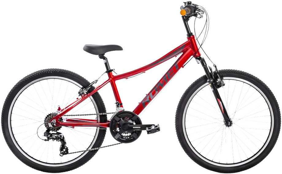 Dviratis Romet Rambler 24 2025 red-graphite