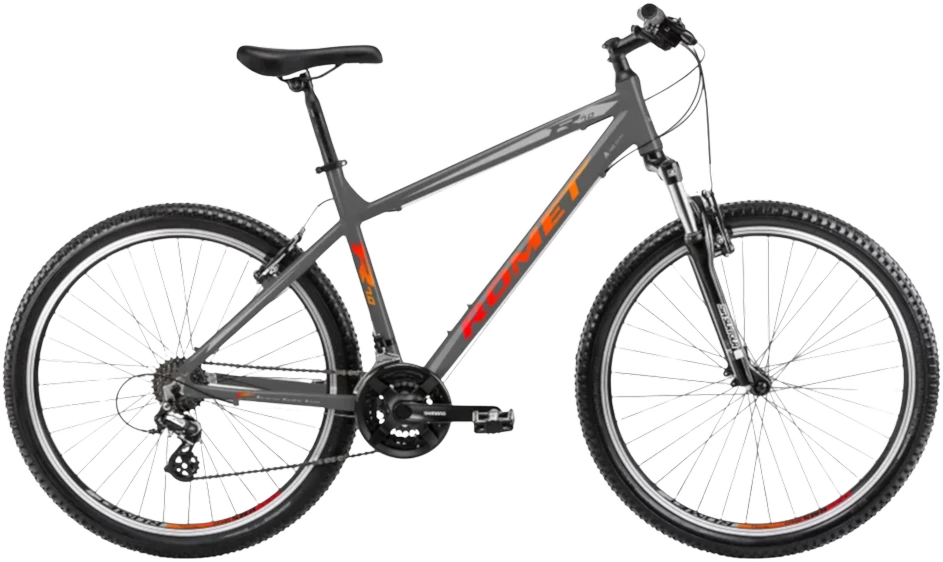 Dviratis Romet Rambler R7.0 27,5" 2022 grafitas-sidabrinis-21" / XL (Dydis: 21" / XL)