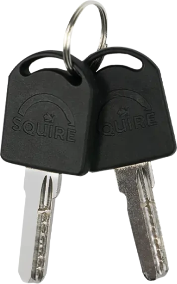 None Bike lock SQUIRE Straplok 35 Twin, juodas