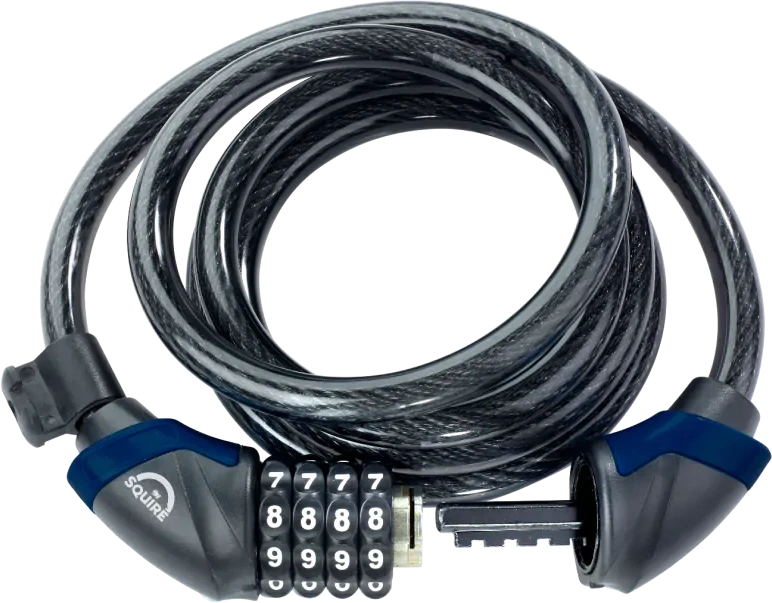 None Cable lock SQUIRE Kilda Combi 12/1800, with code