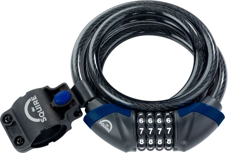 None Cable lock SQUIRE Kilda Combi 12/1800, with code