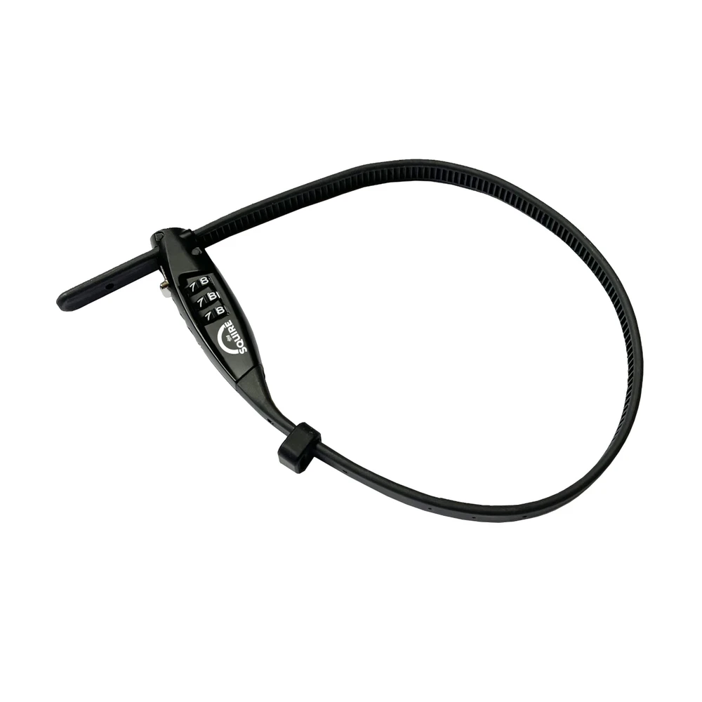 None Cable lock SQUIRE Straplok Combi 10, with code