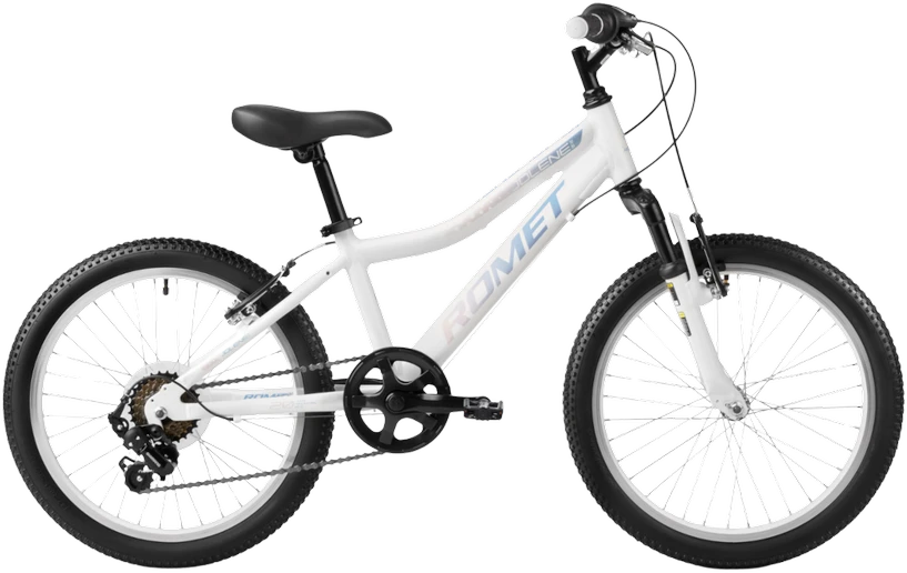 Dviratis Romet Jolene 20 KID 2 2025 baltas-mėlynas-baltas