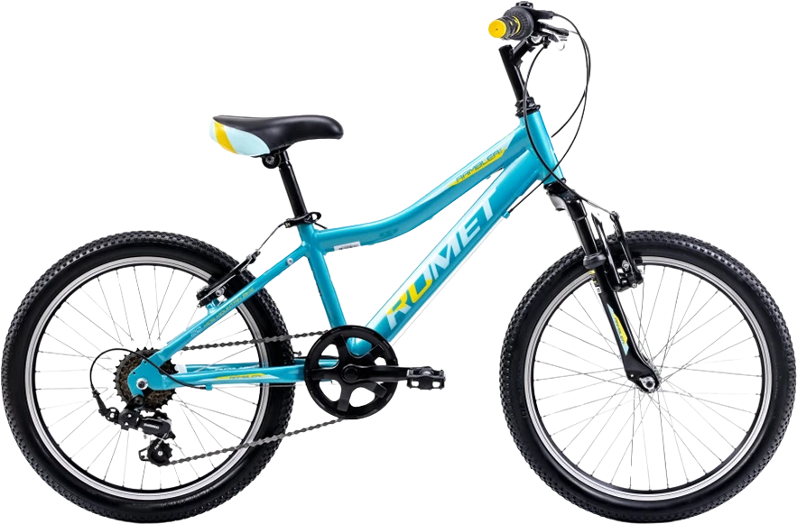 Dviratis Romet Rambler 20 KID 2 2025 turquoise-mėlynas