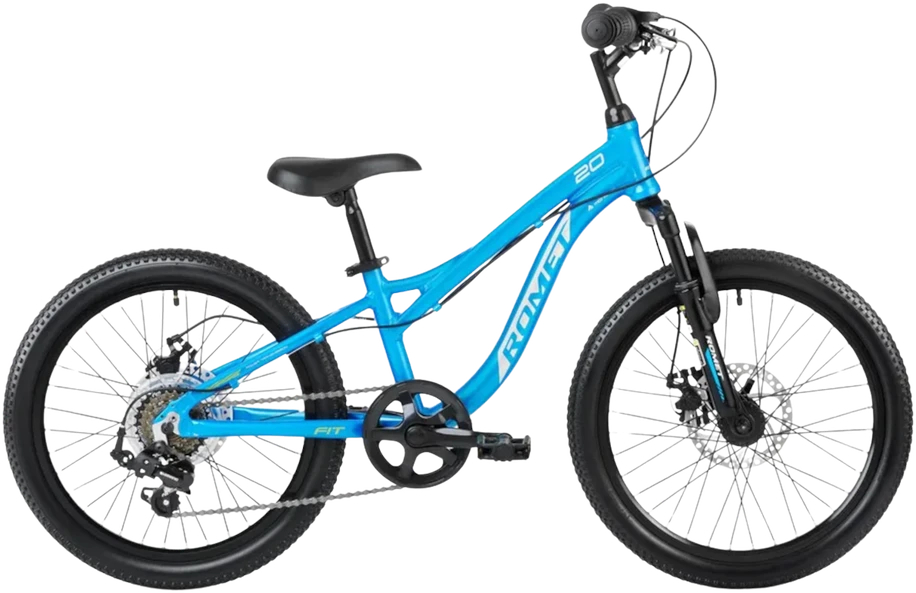 Dviratis Romet Rambler FIT 20 2025 mėlynas-aquamarine-sidabrinis