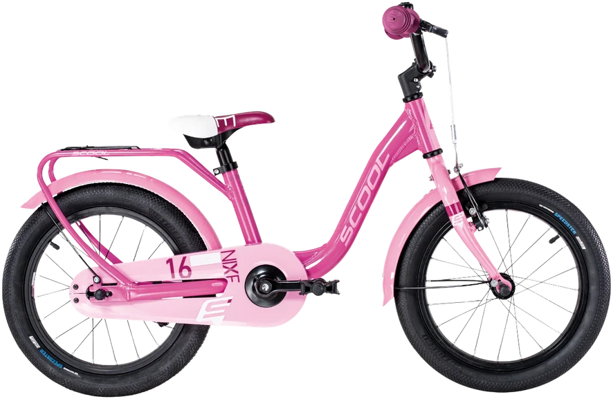 None Dviratis S'COOL niXe 16" 1-speed coaster-brake Aliuminio pink-baby pink