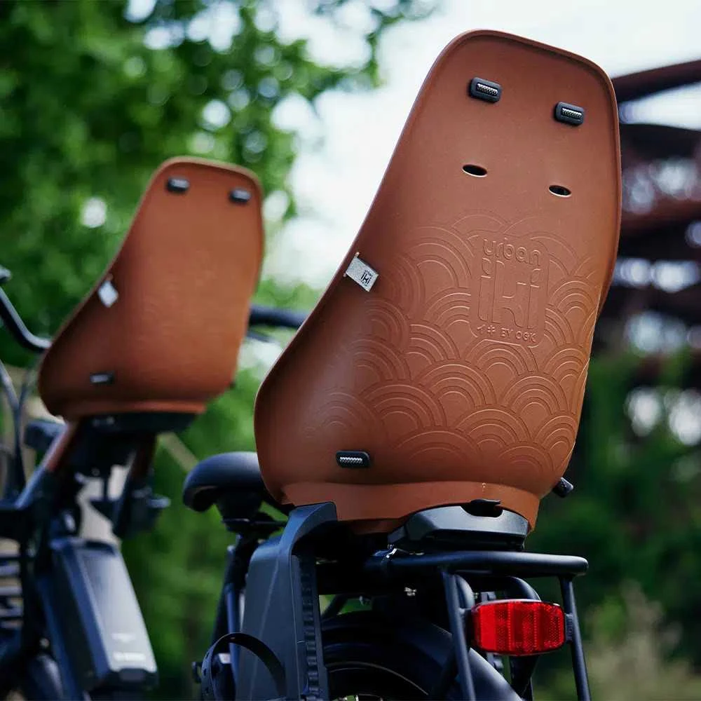 None Vaikiška kėdutė URBAN IKI Ta-ke BIO, Haniwa Brown/Bincho Juodas, bagažo lentynai
