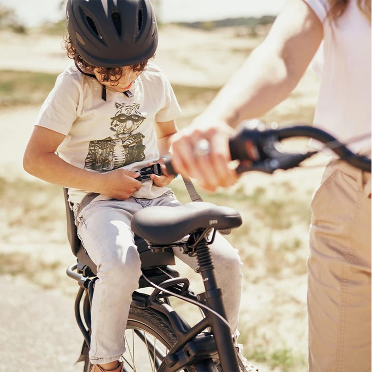 URBAN IKI Junior boot seat Juodas/Juodas SET key lock