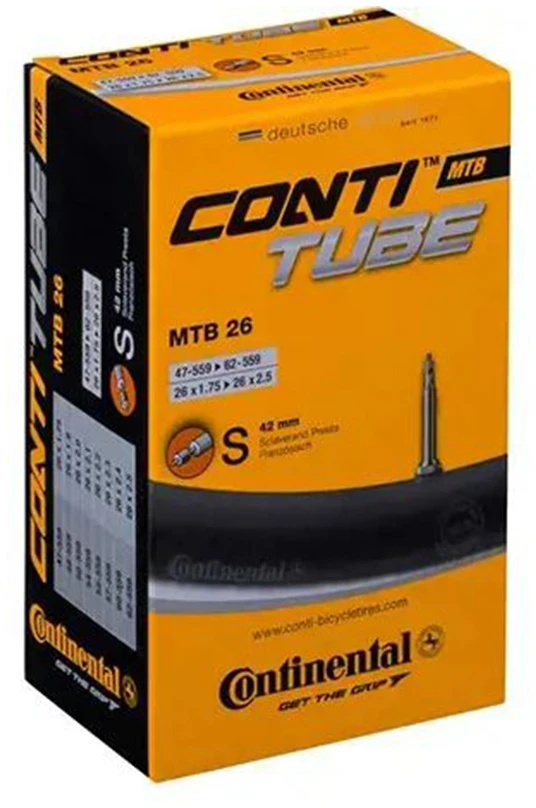 26 colių „Continental Mtb 26 Workshop Presta 42 mm“ kamera