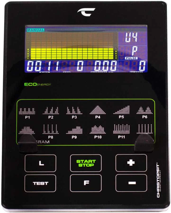 CHRISTOPEIT SPORT ECO 1000 GEN ergometrs 10kg/150 kg KinoMap APP