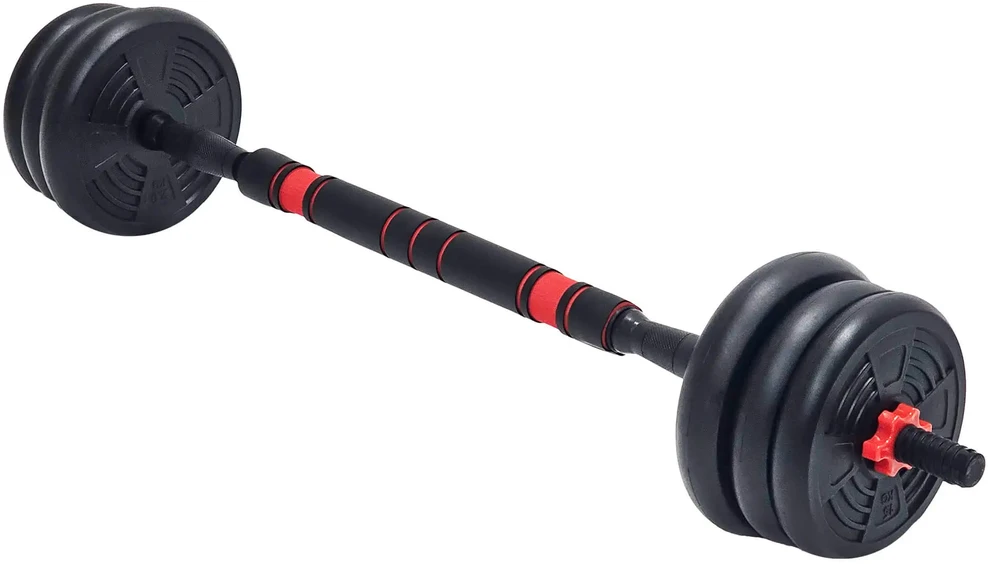 None Dumbbell and barbell set CHRISTOPEIT 2-in-1 Dumbbell Set 15kg