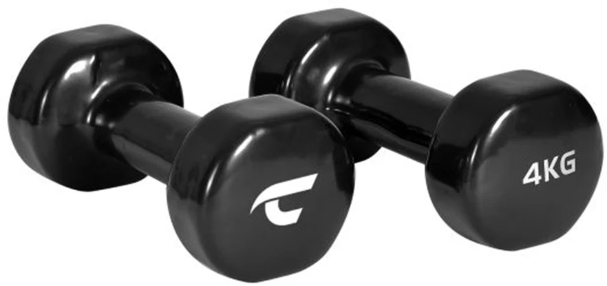 CHRISTOPEIT SPORT vinilo hanteles - Beauty Bells 2x4kg (paryžius)
