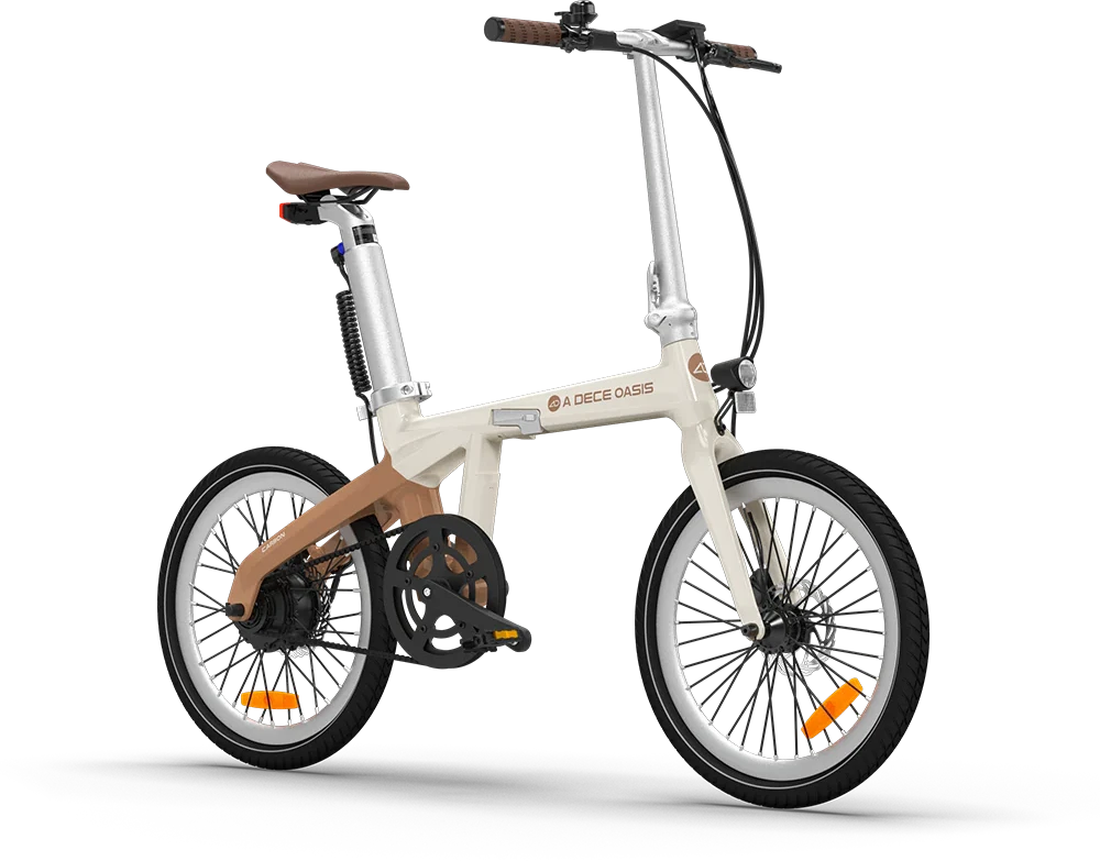 Electric bicycle ADO A20 Carbon, Amble Latte