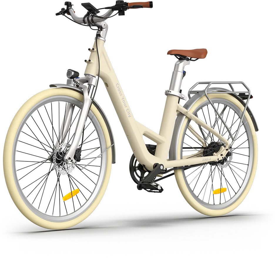 Electric bicycle ADO Air 28 PRO, Light Geltona